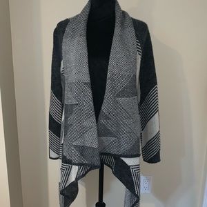Draped cardigan